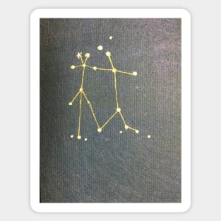 The Constellation of Gemini Sticker